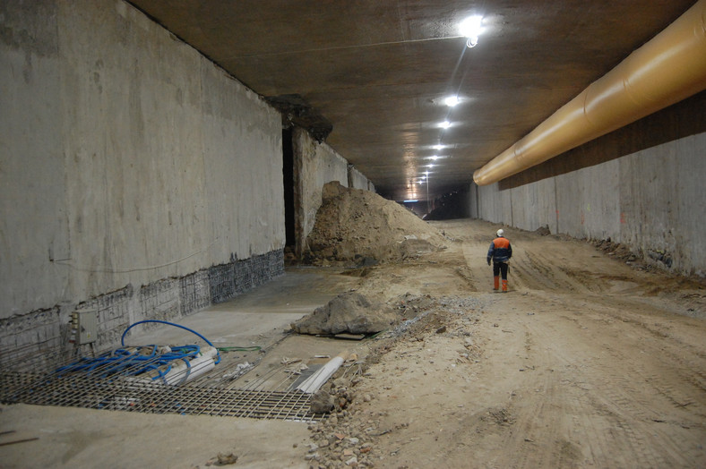 Tunel pod Ursynowem fot. Krzysztof Śmietana