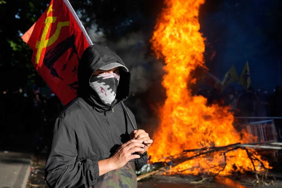 Protest protiv samita G7 u Ženevi 14. juna