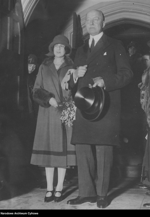 Ślub księcia pszczyńskiego Jana Henryka XV von Hochberg z markizą Klotyldą de Silvay Gonzales de Candamo w 1925 r.
