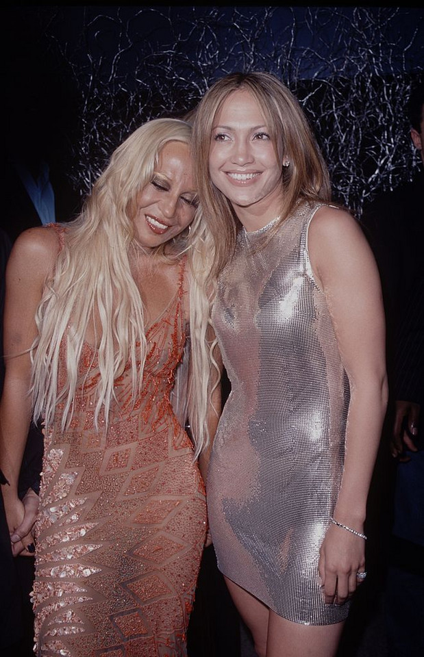 Donatella Versace i Jennifer Lopez