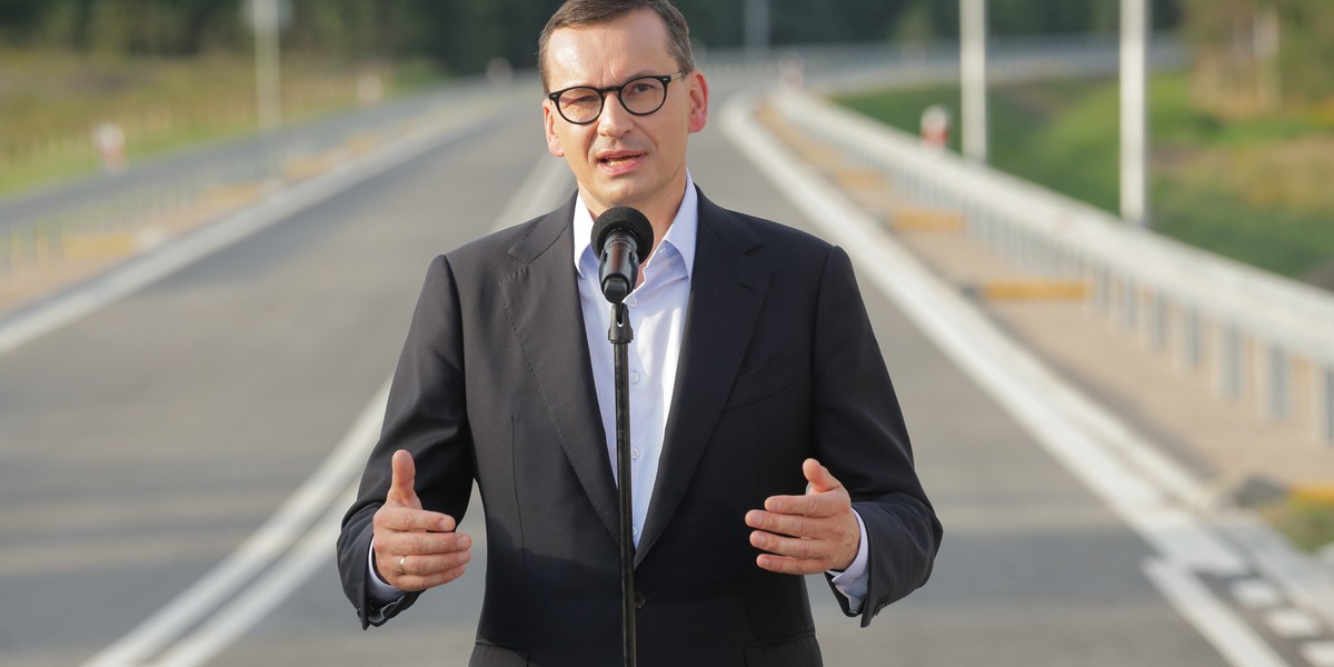 Premier Mateusz Morawiecki. 