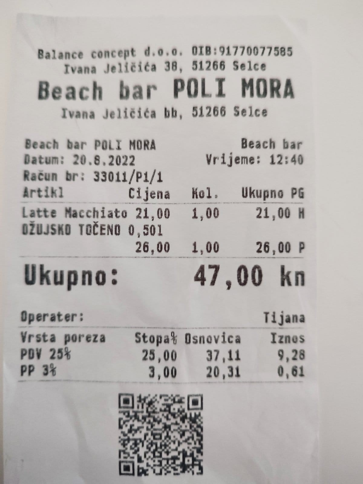 Andrea rozpútala diskusiu o cenách.
