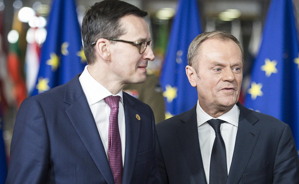 Mateusz Morawiecki i Donald Tusk