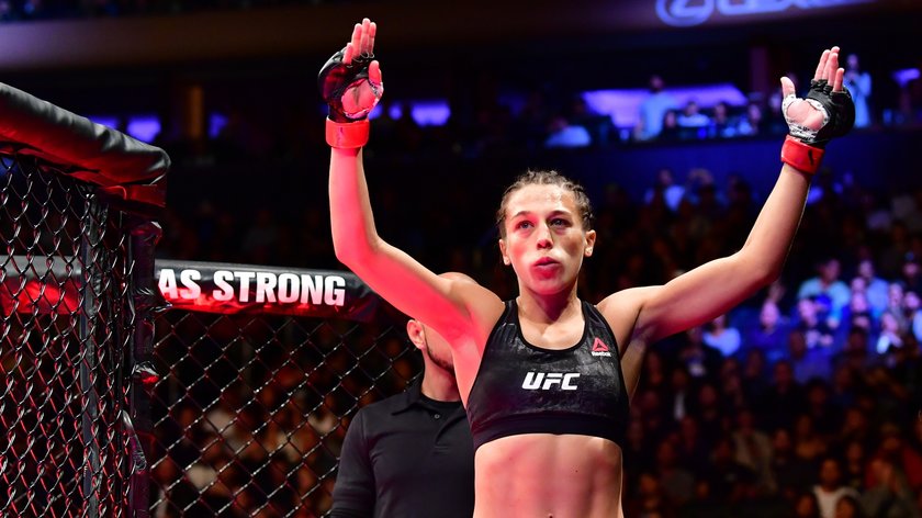 Joanna Jędrzejczyk była jednym z zaproszonych gości na FAME MMA 11 w Gliwicach