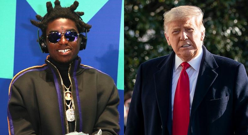 Kodak Black wants Trump back in office