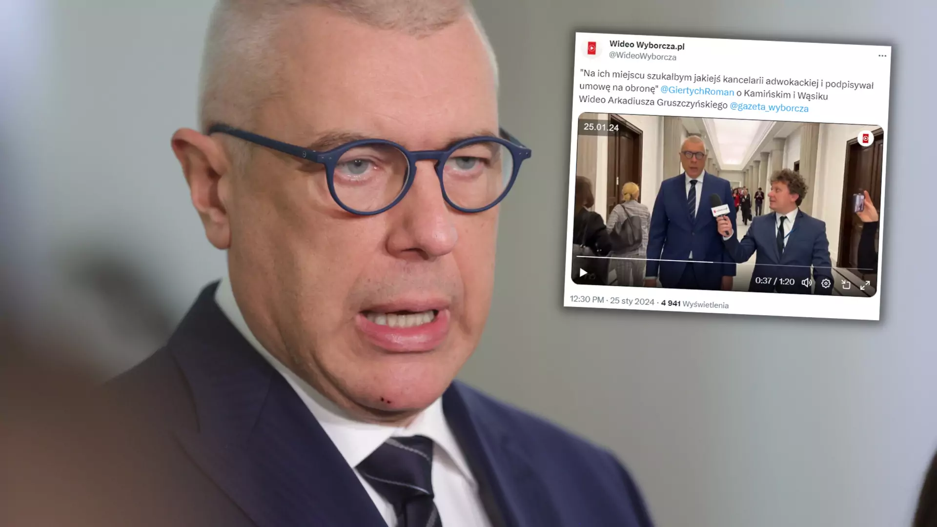 Roman Giertych ma "radę" dla  posłów PiS. Przywołał przepis o świadku koronnym [WIDEO]