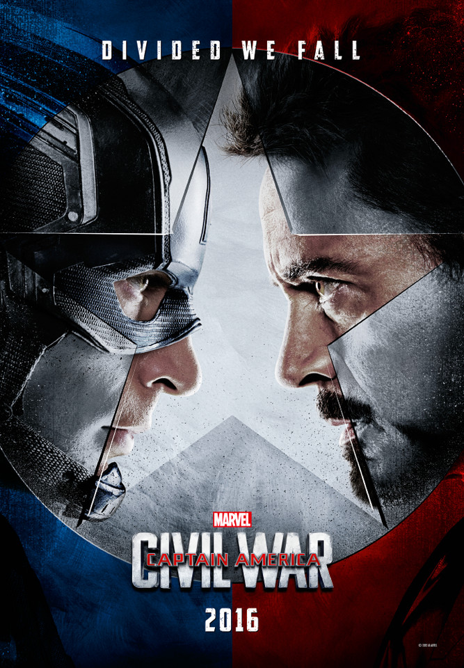Kapitan Ameryka: wojna bohaterów - plakat