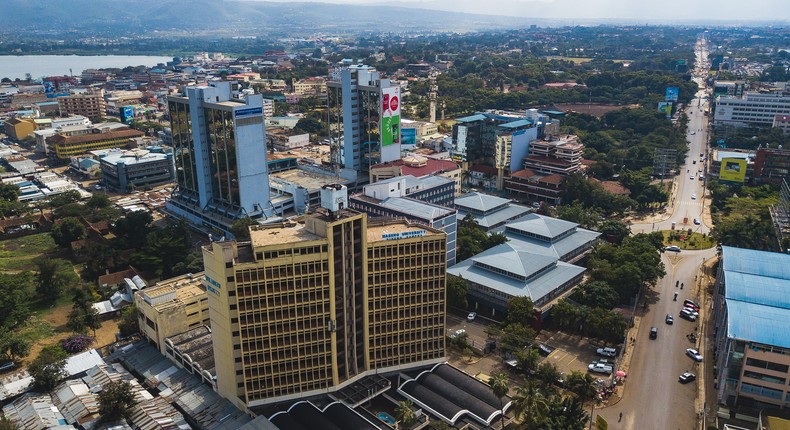 Kenya's lake side city of Kisumu.