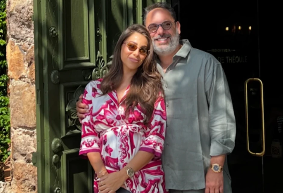 Branko Babić sa trudnom ženom