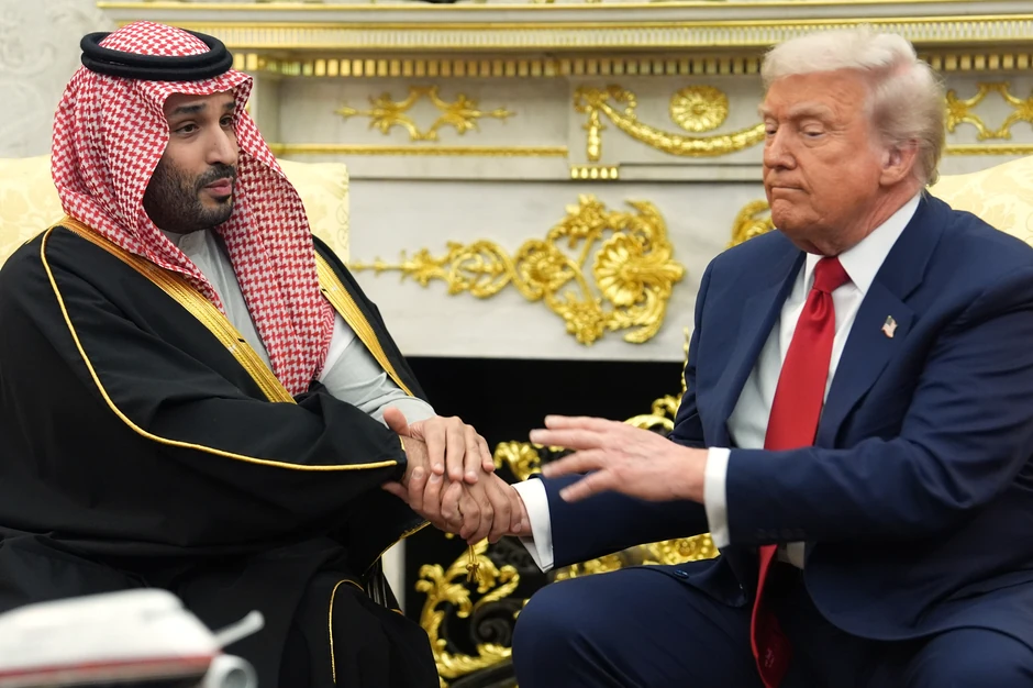Mohammed bin Salman i Donald Tramp
