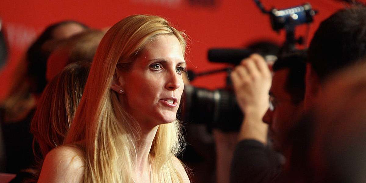 Political commentator Ann Coulter attends Time's 100 Most Influential People in the World Gala at Lincoln Center on May 5, 2009, in New York City.