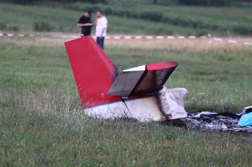 Spadła awionetka. Są ofiary. FOTO