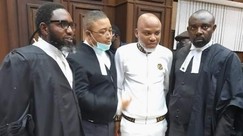 Terrorism charge: Kanu tells legal team to hang out, enjoy bottles of drinks