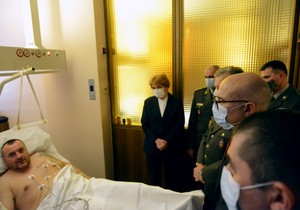 Vučević obišao ranjenog Miljana Delevića