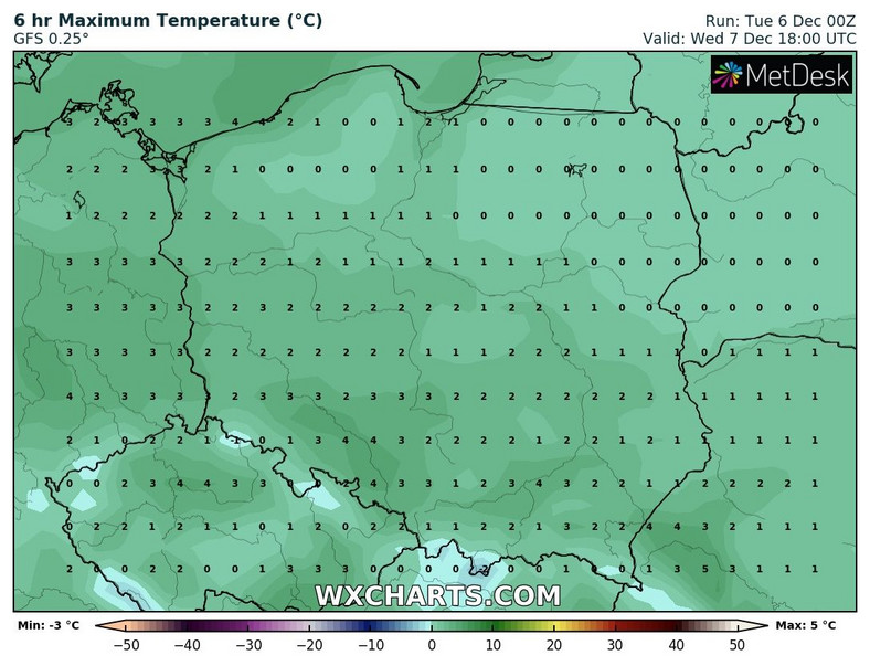 Temperatura tylko nieznacznie będzie przekraczać 0 st. C