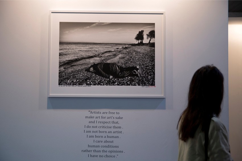 Fotografija je prikazana na izložbi u Nju Delhiju