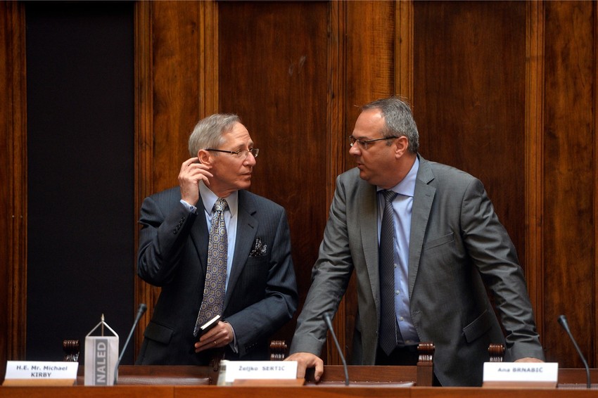 Kirbi i Sertić prilikom ranijeg susreta