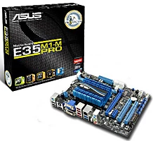 ASUS E35M1-M PRO (µATX, 2 × DDR3, 6 × SATA, 1 × PCI-E 2.0 ×16, 1 × PCI-E ×1, 2 × PCI, pasywny układ chłodzenia, 2 × USB 3.0)