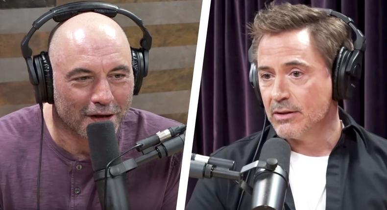 Robert Downey Jr. Talks Iron Man with Joe Rogan