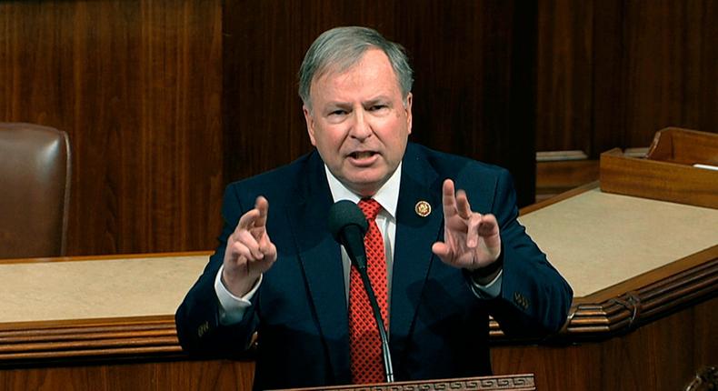 Rep. Doug Lamborn of Colorado at the Capitol in 2019.
