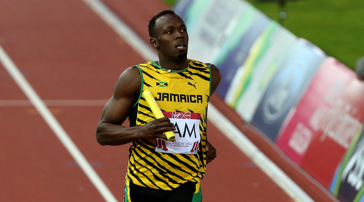 Usain Bolt elsőfokú combizom-szakadást szenvedett /Fotó: AFP