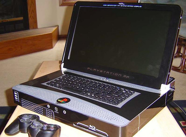 Laptop Playstation 3 w akcji