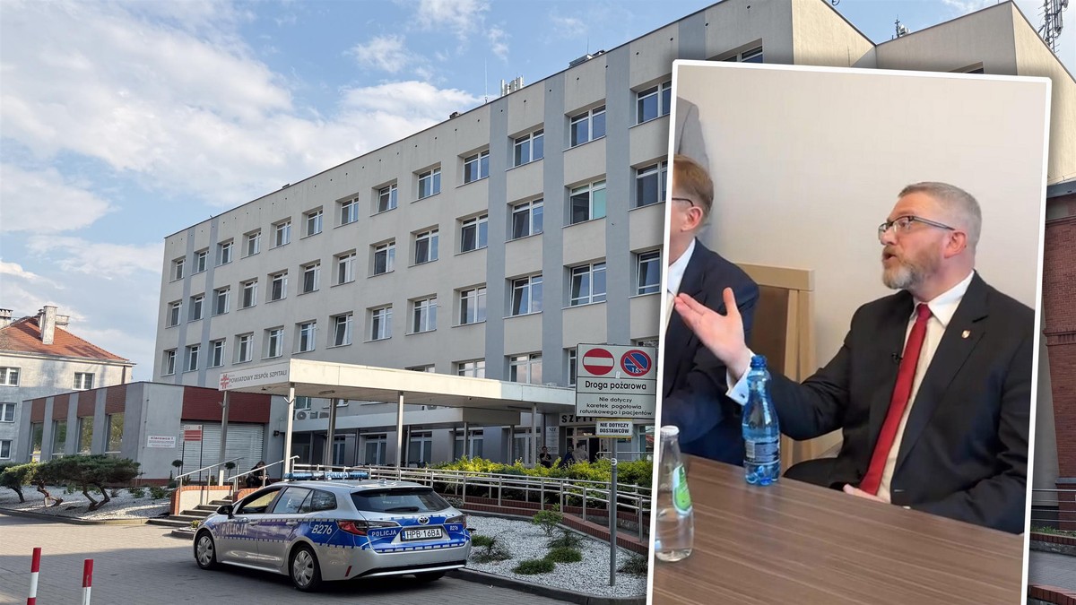 Po wizycie Brauna szpital w Oleśnicy został objęty ochroną policji. Był niepokojący telefon