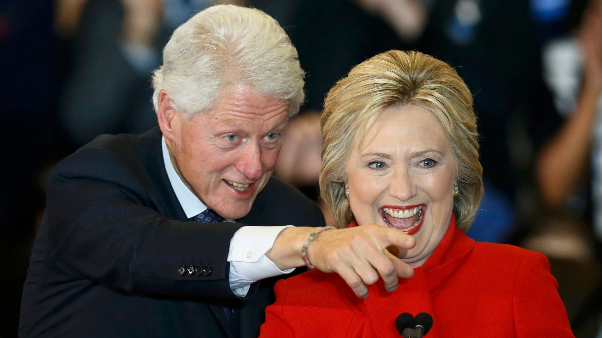 Bill a Hillary Clinton