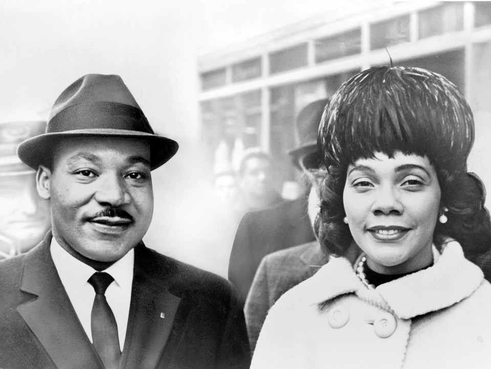 Martin Luther King Jr. i Coretta Scott