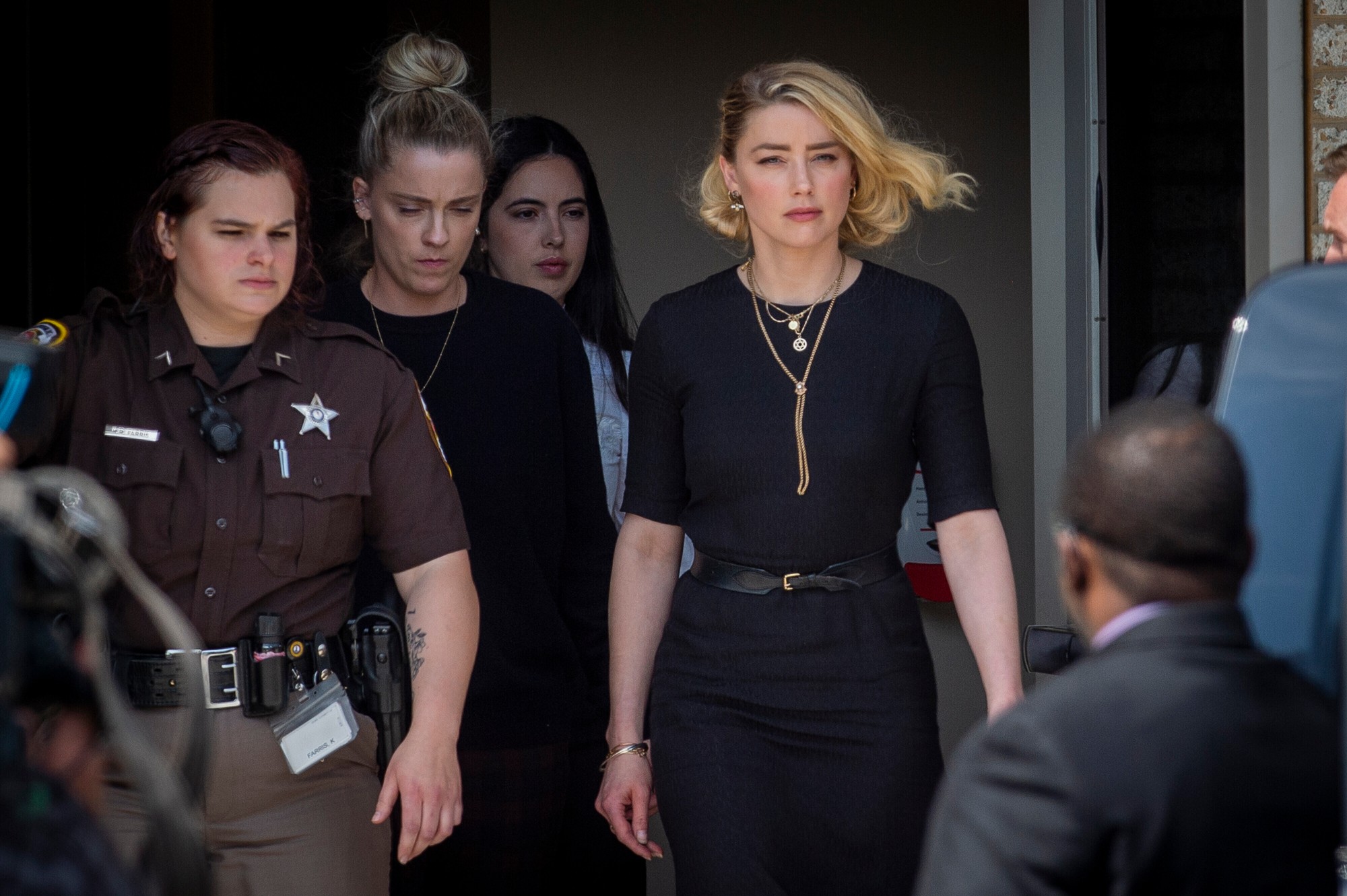 Amber Heard tesne po tom, ako prehrala súd