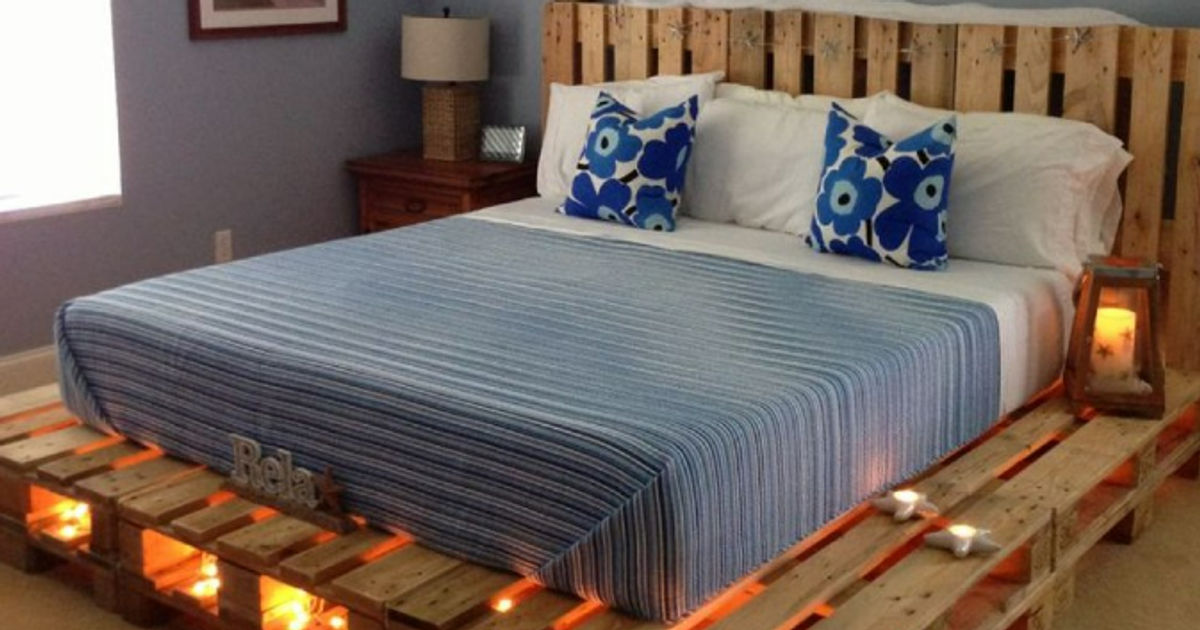 Here is how to make your own pallet furniture at home and save millions