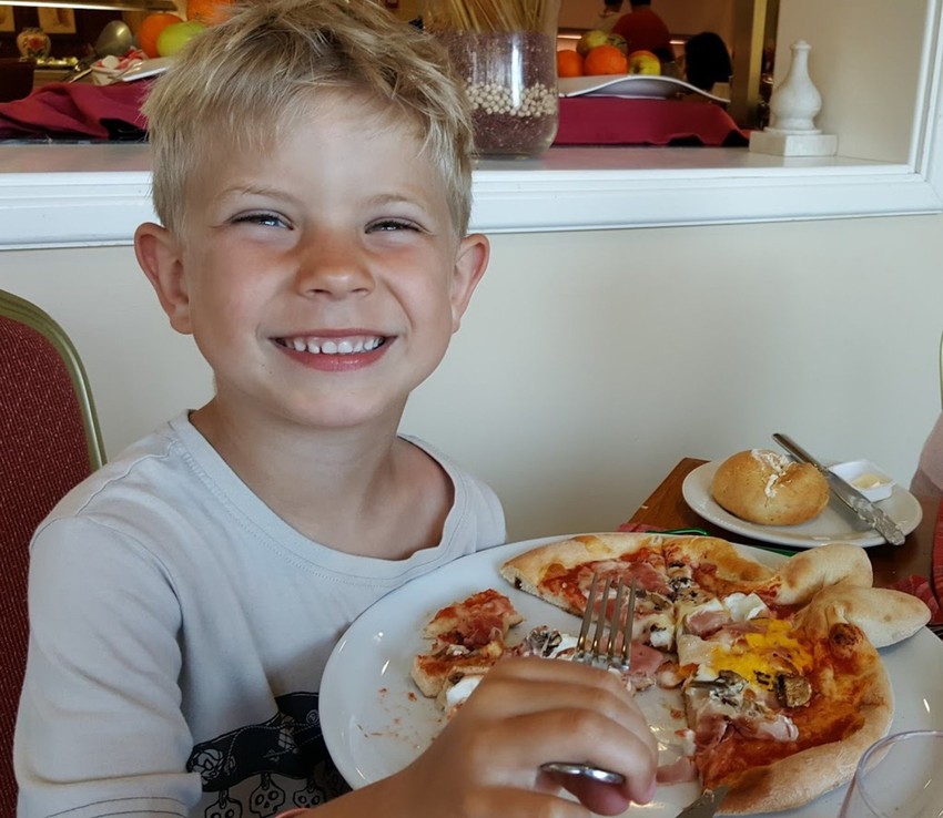 Pre nego što se razboleo, Vilijam je bio veselo dete