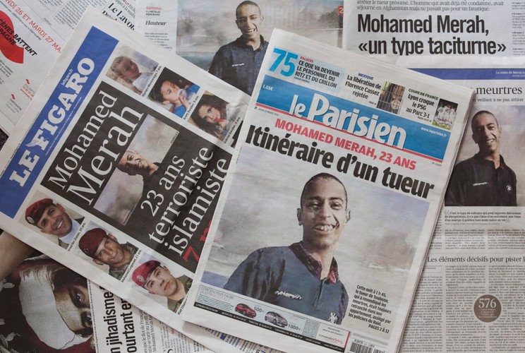Nagłówki francuskich gazet