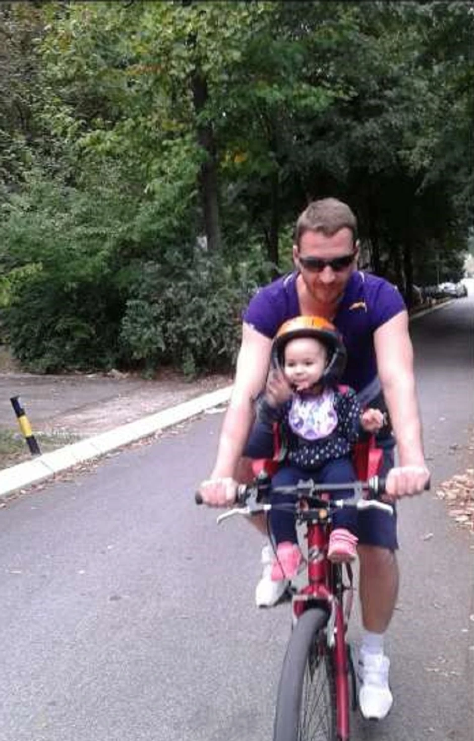 Nikola i Lili kad je bila beba