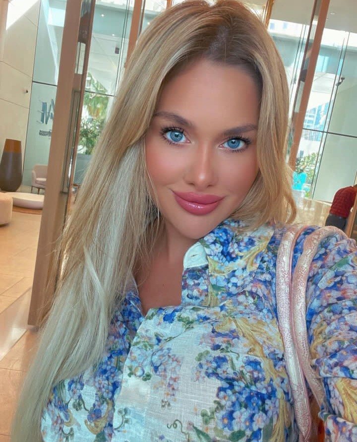 Laura Vizváryová v Dubaji.