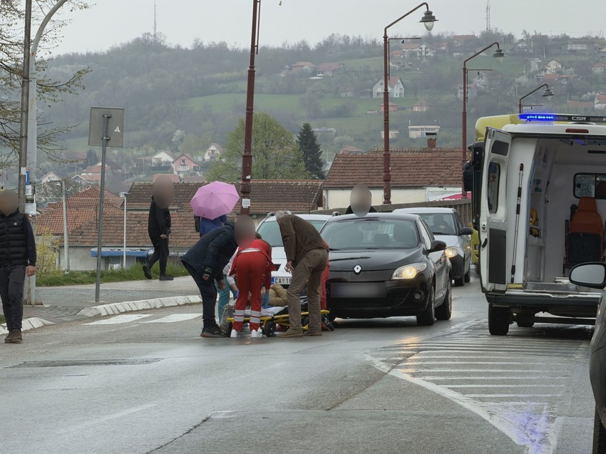 Čačak, povređen pešak