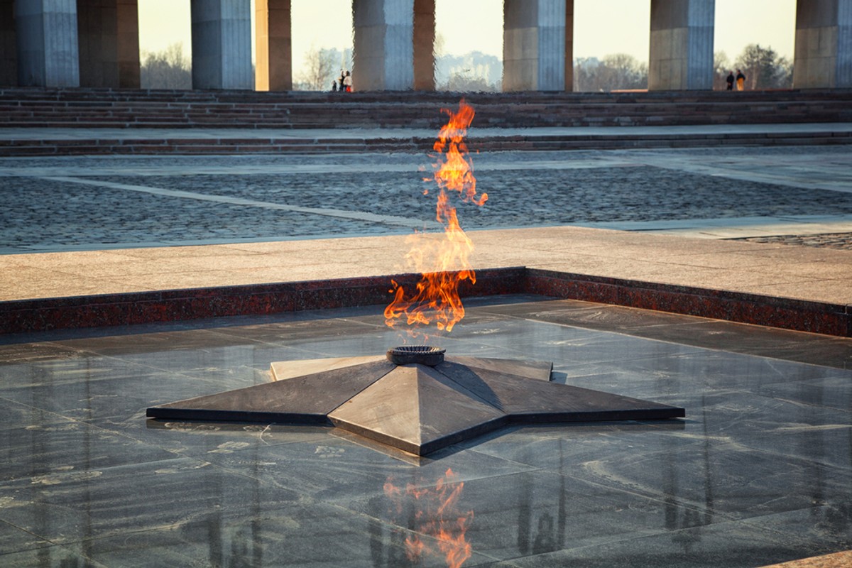 Jubileuszowe obchody Dnia Zwycięstwa bez defilady wojskowej na Palcu Czerwonym