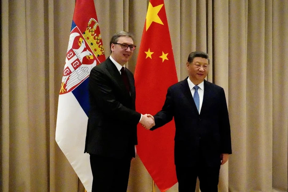 Vučić i Si Điping