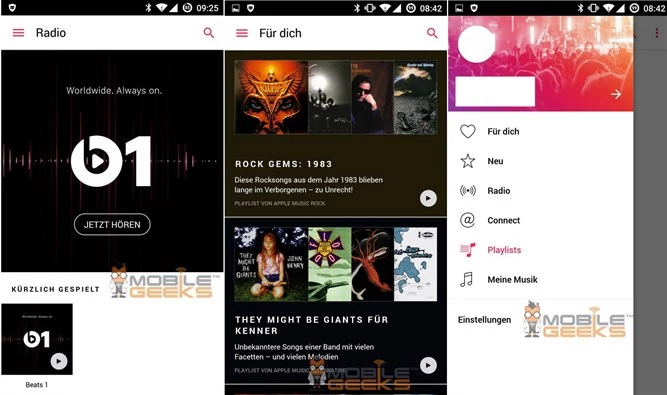 Apple Music na urządzenia z Androidem