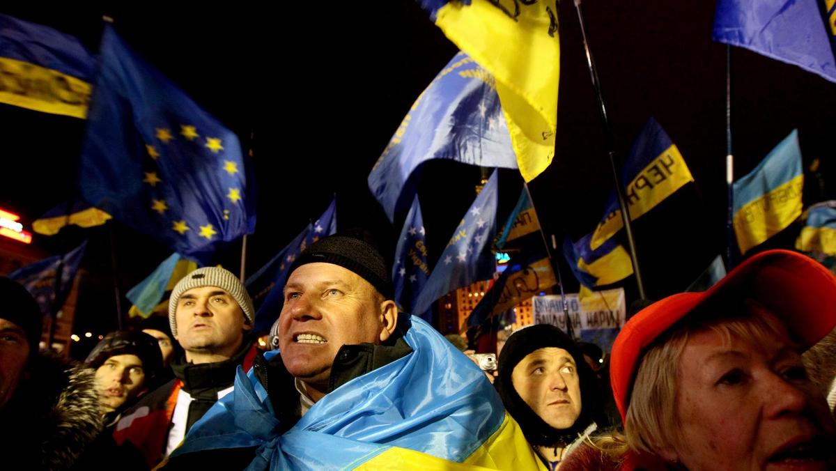 UKRAINE EU PROTESTS