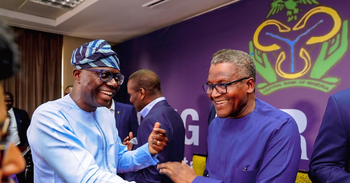 Sanwo-Olu believes Dangote came to Lagos with nothing 45 years ago - Vimarsana News