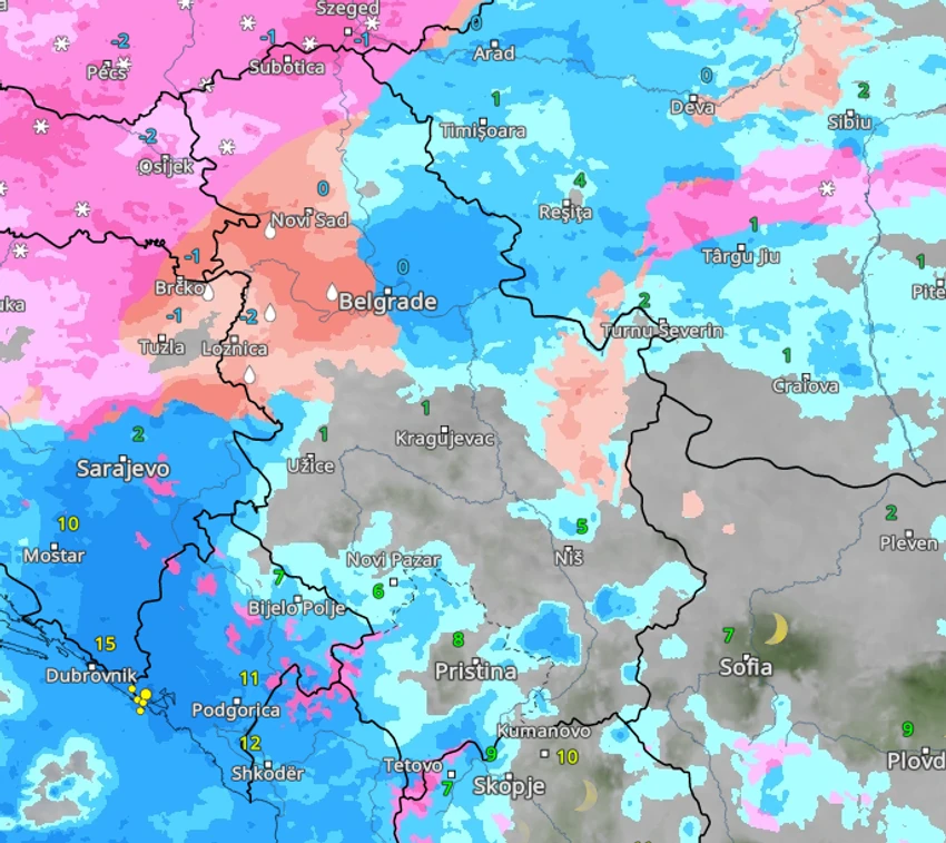 Vreme u Srbiji u 17 sati