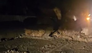 Odroni na putu između Gornjeg Milanovca i Kladova