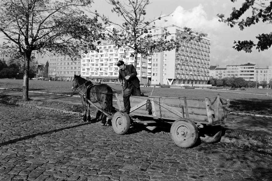 Widok Gdyni w 1976 r. 