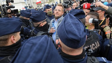 Strajk przedsiębiorców. Kilkaset wniosków o ukaranie. Zatrzymany Tanajno składa zażalenie