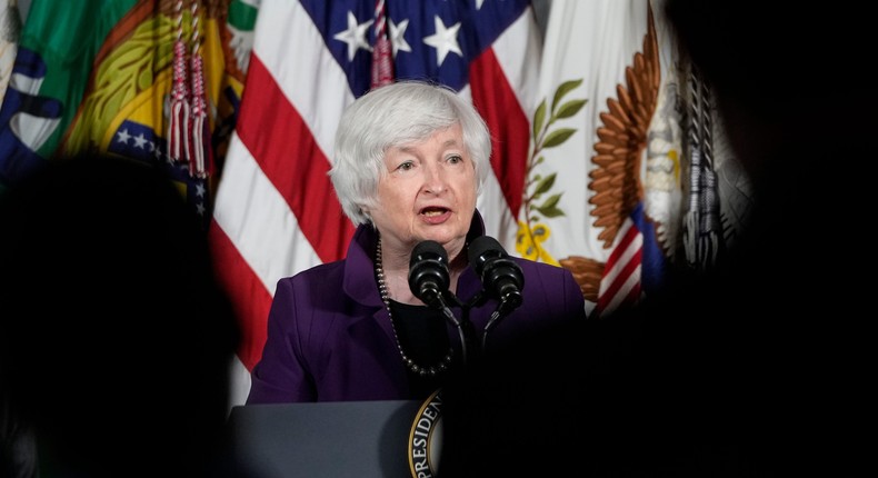 Treasury Secretary Janet Yellen