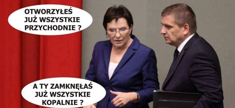 Kopacz walczy z górnikami, a Kaczyński staje się jednym z nich. MEMY TYGODNIA