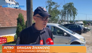 Dragan Živanović, vatrogasac
