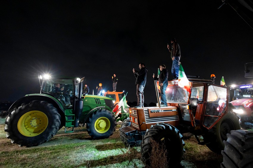 Protest poljoprivrednika u Italiji