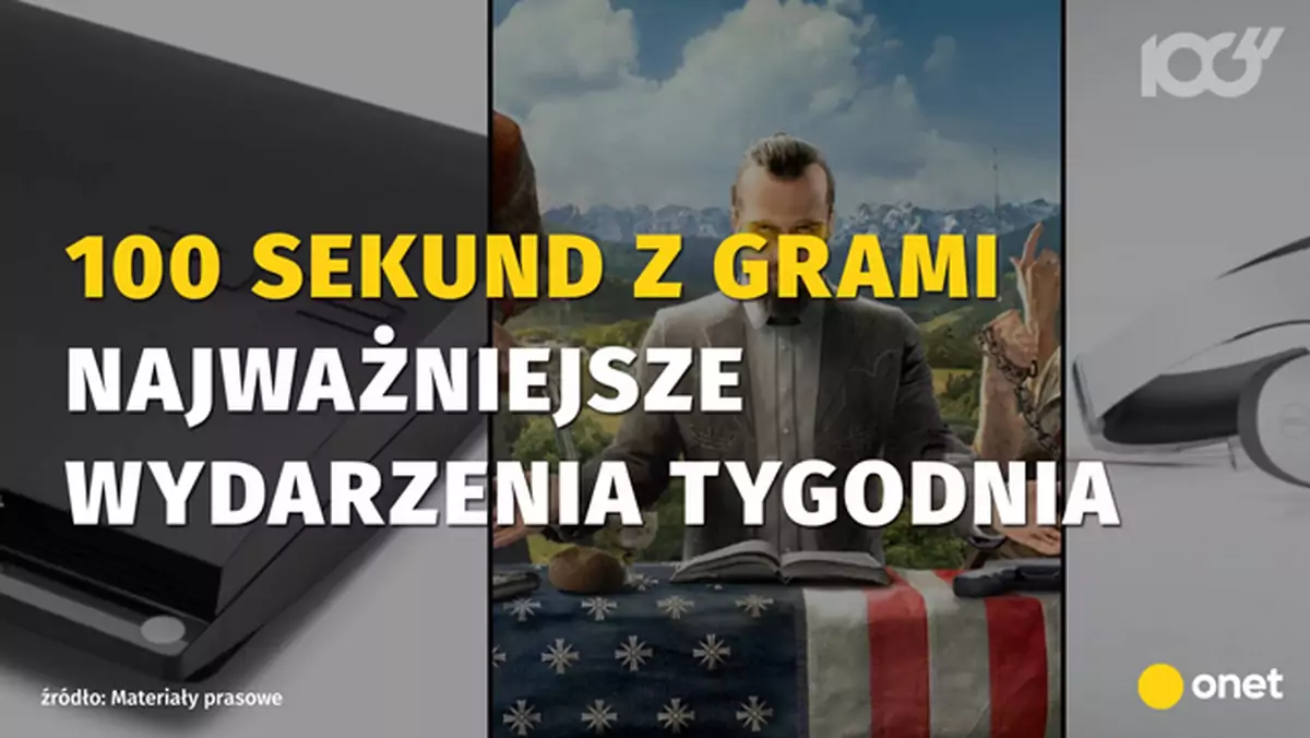 100 sekund z grami #10 - zwiastun Far Cry 5 i nowe informacje o Assassin's Creed Origins